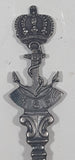 The Royal Netherlands Navy M.S.F. Marine Sanatorium Fonds Souvenir Silver Plated Metal Spoon