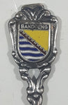 Bandoeng Indonesia Souvenir Silver Plated Metal Spoon