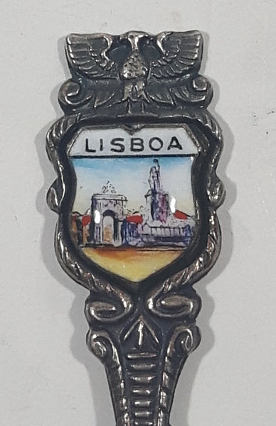 Lisboa Portugal Silver Plated Metal Spoon