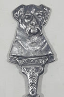 Dierenbescherming Boxer Dog The Dutch Society for the Protection of Animals Silver Plated Metal Spoon