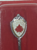 Canada Enamel Plated Metal Spoon
