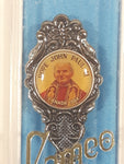 Cameo Pope John Paul II Silver Plated Metal Spoon