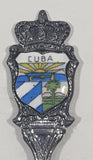 Cuba Silver Plated Metal Spoon