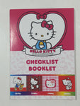 2014 Upper Deck Sanrio Hello Kitty Trading Cards 40th Anniversary Checklist Booklet