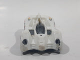 2007 Hot Wheels Super 6 in 1 Track Set Power Pistons White Plastic Body Die Cast Toy Car Vehicle No Canopy