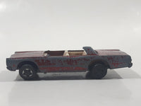 Vintage 1970 Hot Wheels Cruiser Spectraflame Dark Red Die Cast Toy Car Vehicle Red Lines