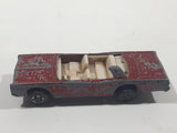 Vintage 1970 Hot Wheels Cruiser Spectraflame Dark Red Die Cast Toy Car Vehicle Red Lines