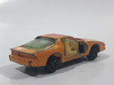 Vintage Yatming No. 1086 1983 Chevy Camaro Z28 Yellow Die Cast Toy Car Vehicle Busted Up