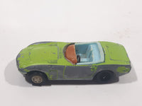 Vintage Playart Toyota 2000GT Convertible Green Die Cast Toy Car Vehicle