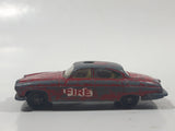 Vintage Husky Jaguar MK 10 Fire Chief Red Die Cast Toy Car Vehicle