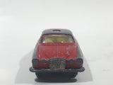 Vintage Husky Jaguar MK 10 Fire Chief Red Die Cast Toy Car Vehicle