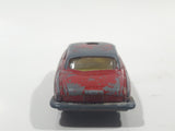 Vintage Husky Jaguar MK 10 Fire Chief Red Die Cast Toy Car Vehicle