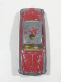 Vintage Husky Jaguar MK 10 Fire Chief Red Die Cast Toy Car Vehicle