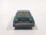 Vintage 1970s Lesney Matchbox Series No. 31 Lincoln Continental Green Blue Die Cast Toy Car Vehicle