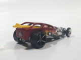 2011 Hot Wheels HW Video Game Heroes Surf Crate Metallic Red Die Cast Toy Car Vehicle