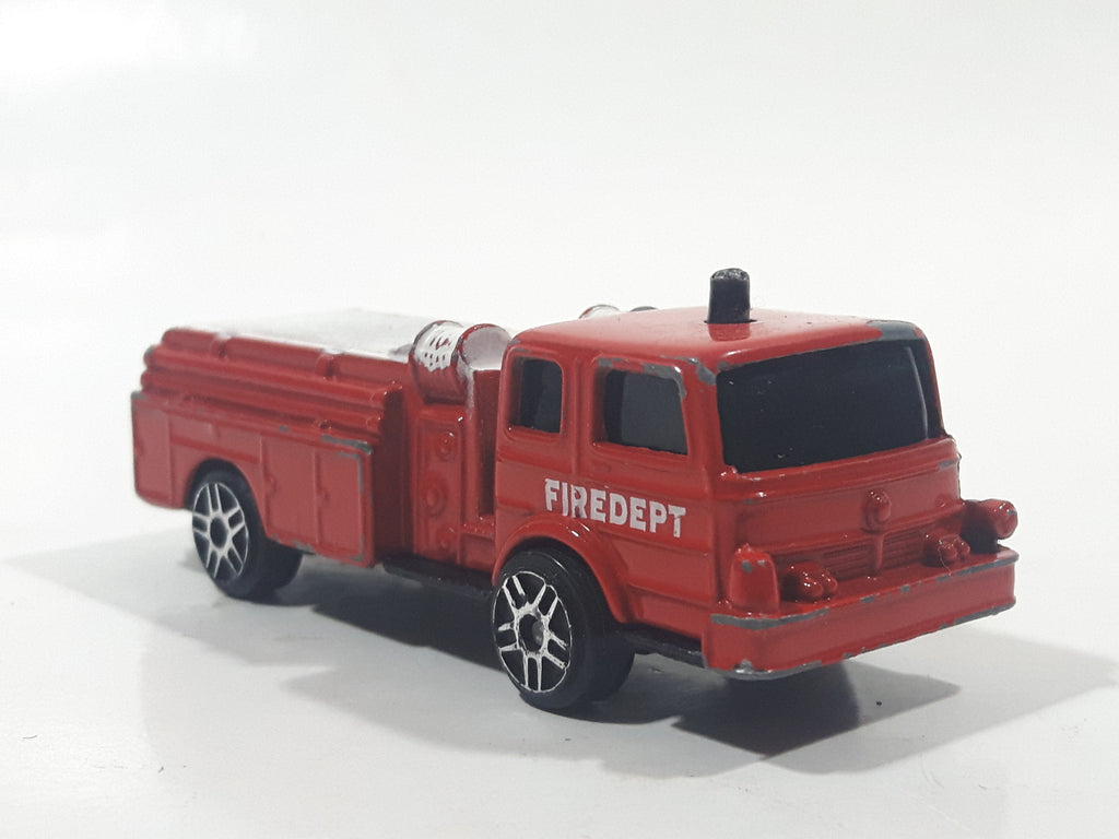 Maisto Denver Pumper Truck Red Fire Engine Die Cast Toy Car Emergency ...