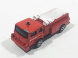 Maisto Denver Pumper Truck Red Fire Engine Die Cast Toy Car Emergency Rescue Vehicle