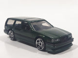 2022 Hot Wheels HW Wagons Volvo 850 Estate Metalflake Dark Green Die Cast Toy Car Vehicle