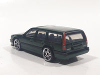2022 Hot Wheels HW Wagons Volvo 850 Estate Metalflake Dark Green Die Cast Toy Car Vehicle