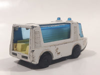 Vintage 1971 Lesney Products Matchbox Superfast No. 46 Stretcha Fetcha Amphibious Ambulance Rescue White Die Cast Toy Car Emergency Vehicle