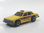 Vintage 1982 Hot Wheels Taxi Yellow Die Cast Toy Car Vehicle