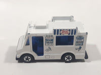 Vintage 1984 Hot Wheels Workhorses Good Humor Truck White Ice Cream Catering Food Truck Die Cast Toy Car Vehicle