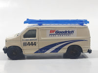 2007 Matchbox Garage Works Ford Panel Van BF Goodrich White Die Cast Car Vehicle
