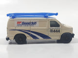 2007 Matchbox Garage Works Ford Panel Van BF Goodrich White Die Cast Car Vehicle