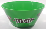 2022 Mars M & M's 5 1/2" Wide Green Plastic Bowl