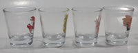 Friends Television Series 2 3/8" Tall Shooter Shot Glass Set of 4