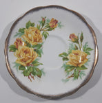 1950s Royal Albert "Tea Rose" Yellow Bone China Saucer Plate 839056