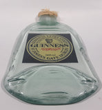 Guinness Extra Stout 11 3/4" Flat Aqua Glass Beer Bottle Wall Hanging