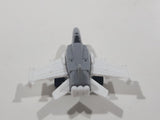 Fighter Jet Airplane Plastic Grey Toy Aircraft
