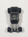 Vintage 1981 Hot Wheels Flying Colors Street Rodder Black Die Cast Toy Car Vehicle