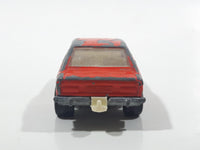 Vintage 1975 Lesney Matchbox Superfast Rolamatics No. 87 Hot Rocker Red Orange Die Cast Toy Car Vehicle