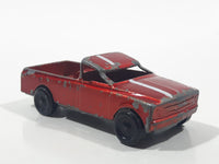 Vintage Marx Pick Up Truck Red Die Cast Toy Car Vehicle Made in Hong Kong