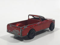 Vintage Marx Pick Up Truck Red Die Cast Toy Car Vehicle Made in Hong Kong