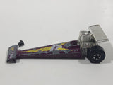 Vintage 1977 Hot Wheels Flying Colors Cool One Plum Purple Die Cast Toy Race Car Vehicle