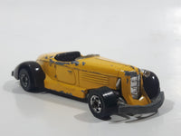 1981 Hot Wheels Repaints Auburn 852 Yellow Die Cast Toy Car Vehicle