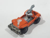 Vintage 1979 Corgi W.B. Warner Bros Looney Tunes Bugs Bunny Buggy Orange Die Cast Toy Car Vehicle