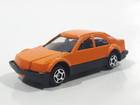 Greenbrier Sedan Orange Die Cast Toy Car Vehicle