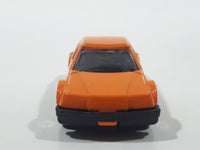 Greenbrier Sedan Orange Die Cast Toy Car Vehicle