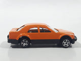 Greenbrier Sedan Orange Die Cast Toy Car Vehicle