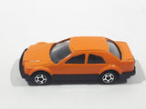 Greenbrier Sedan Orange Die Cast Toy Car Vehicle