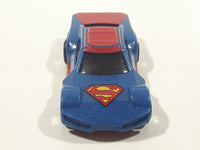 2016 McDonald's Hot Wheels DC Comics Superman Plastic Pull Back Toy Car Vehicle