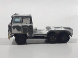 COE Semi Tractor Truck White Die Cast Toy Car Vehicle Made in Hong Kong
