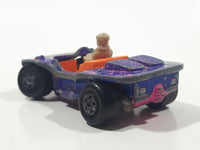 Vintage 1973 Lesney Products Rolamatics Beach Hopper Purple with Pink Speckles Die Cast Toy Car Vehicle - Bouncing Driver