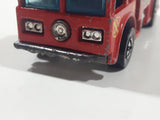 1982 Hot Wheels Fire Eater Red Fire Truck Die Cast Toy Car Vehicle - BW - Blue Lights - Hong Kong