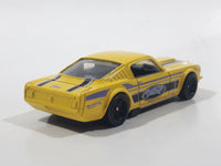 2019 Hot Wheels Muscle Mania '65 Mustang Fastback Yellow Die Cast Toy Muscle Car Vehicle