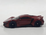 2021 Hot Wheels  Fast & Furious: Fast Stars W Motors Lykan Hypersport Metalflake Red Die Cast Toy Car Vehicle